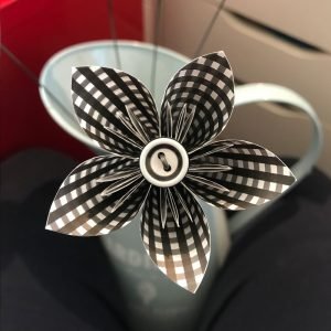 Checked Designer Flower (Small)