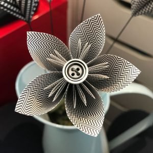 Large Zig Zag Designer Flower (Small)